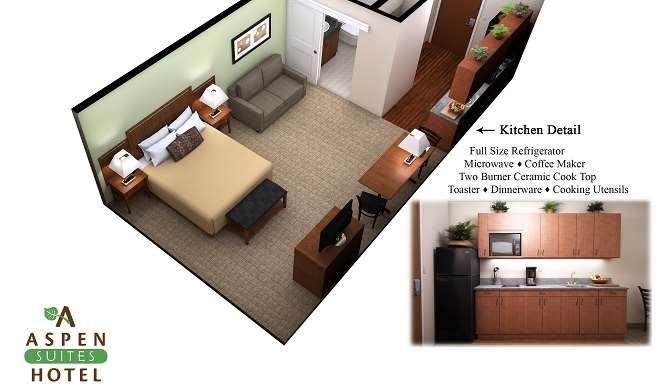 Aspen Suites Hotel سيتكا الغرفة الصورة